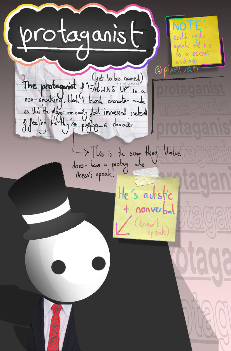 Concept character art of the protaganist for my EPQ.